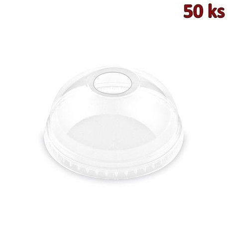 Víčko vypouklé s otvorem pro kelímky Ø 95 mm [50 ks]