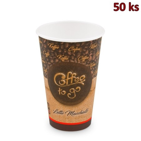 Papírový kelímek Coffee to go 510 ml, XL (Ø 90 mm) [50 ks]