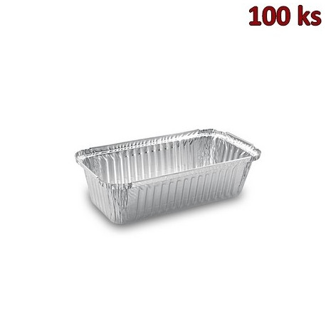 Miska hranatá ALU (900 ml) 21,8 x 11,4 x 5,4 cm [100 ks]