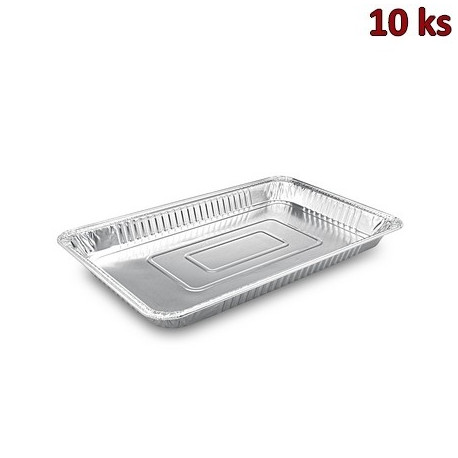Mísa GASTRO 1/1 hranatá ALU 32,6 x 52,7 x 3,7 cm [10 ks]