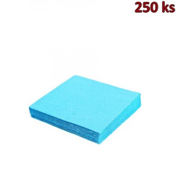 Papírové ubrousky 3-vrstvé, 40 x 40 cm světle modré [250 ks]