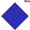 Napron PREMIUM 80 x 80 cm tmavě modr&yacute; [20 ks]