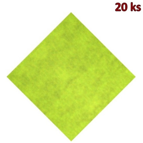 Napron PREMIUM 80 x 80 cm žlutozelený